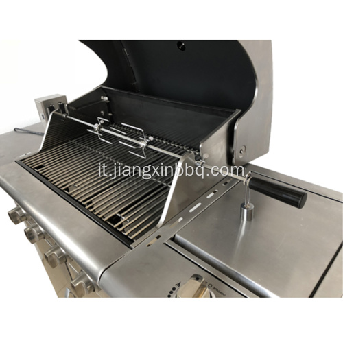 Kit girarrosti grill elettrico deluxe